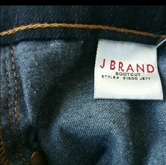 J Brand Black Denim Bootcut Jeans NWOT - Picture 5 of 8